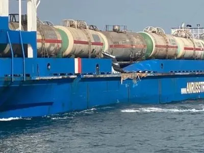 В Черном море протаранили российское судно, которое перевозило сжиженный газ