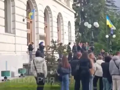 У Львові студенти вийшли на мітинг: вимагають звільнити Фаріон
