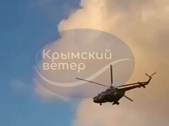 В окупованому Севастополі приземлилися гелікоптери з пораненими та вбитими армійцями рф