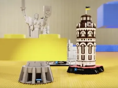 UNITED24 за донат разыгрывает лимитированные LEGO-модели украинских памятников культуры
