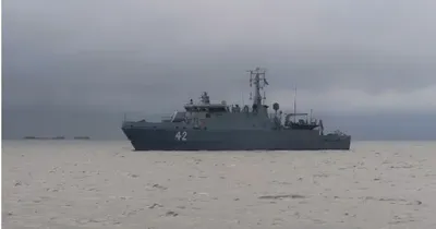 Finland leads NATO naval exercises near the Russian border for the first time