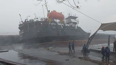 Біля берегів Туреччини під час шторму розламався навпіл суховантаж Pallad, який вийшов з одеського порту