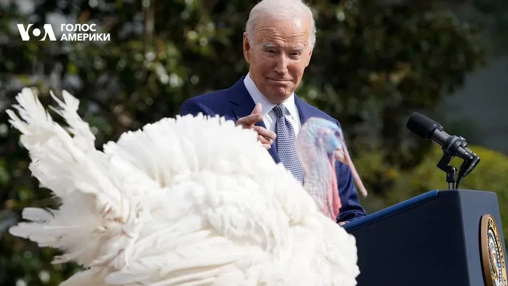 on-his-81st-birthday-biden-pardoned-turkeys-for-thanksgiving
