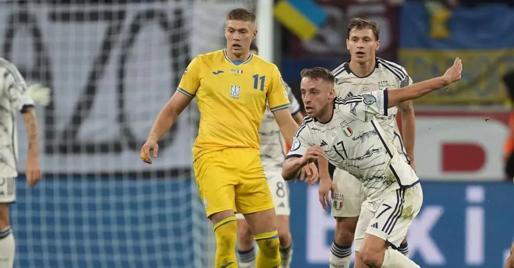 The national team of Ukraine drew with the national team of Italy, but could not make it directly to Euro-2024