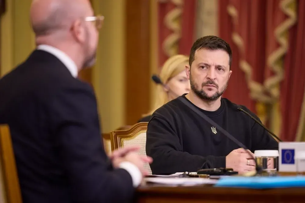 Zelenskyy discusses Ukraine's progress in implementing European Commission's recommendations with President of the European Council