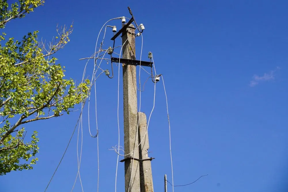 Уламки дрона пошкодили лінію електропередачі на Вінниччині
