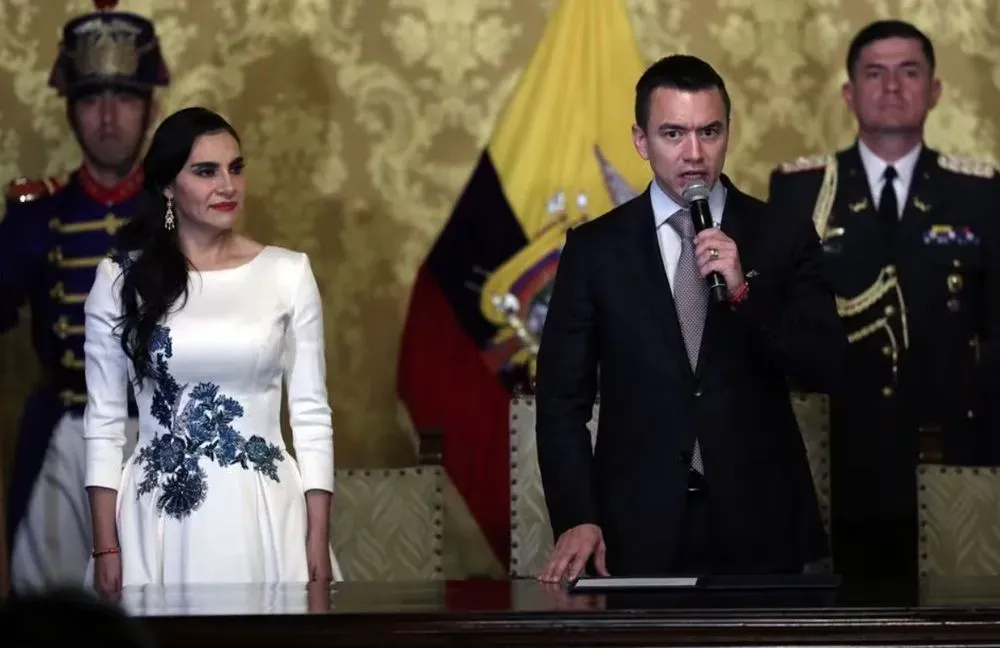 Daniel Noboa takes office as President of Ecuador: in his inaugural speech he promises new reforms