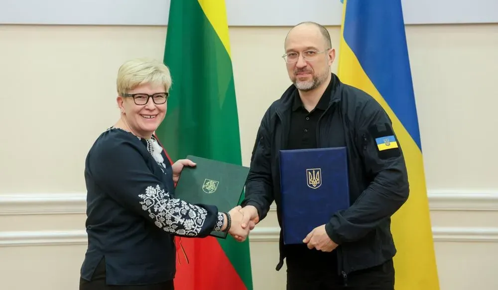 Україна та Литва підписали угоду про технічне та фінансове співробітництво