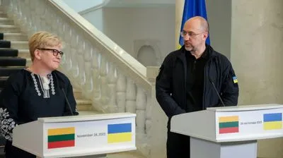 Литва пообіцяла продовжувати тиснути на партнерів для запровадження більш жорстких санкції проти рф