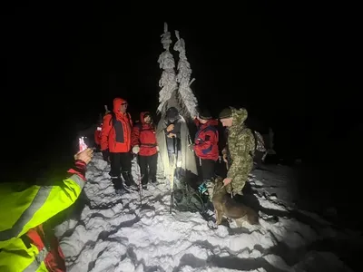 For two days, the man was wandering in the snowy Carpathians in search of the border, until border guards found him 