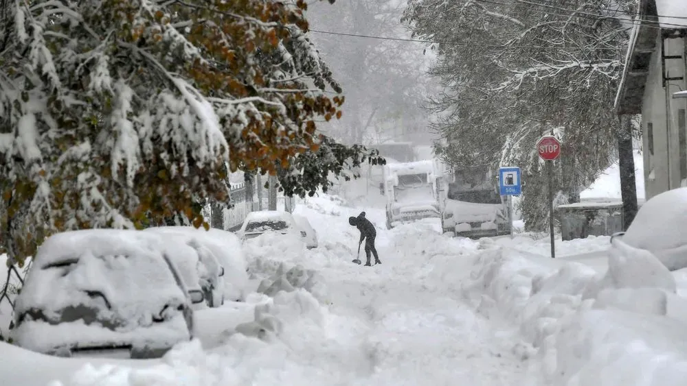 Heavy snowfalls in Bulgaria, Romania and Moldova: there are deaths and injuries