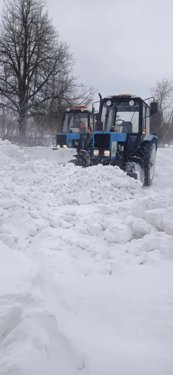 The number of snow removal equipment has been increased in Kyiv region. Brovary is temporarily without water due to an accident 