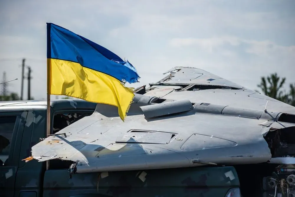 На Киевском направлении мобильные группы уничтожили вражеский ''шахед''
