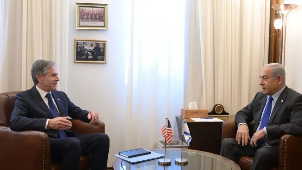 Госсекретарь США Блинкин снова с визитом в Израиле, встретился с Нетаньяху