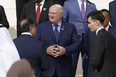 Presidents of Lithuania, Latvia and Poland refuse to take a photo with Lukashenko at the COP28 climate summit