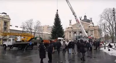 Ялинка для Львова: хто та чому вирішив подарувати львівянам різдвяне дерево під час війни