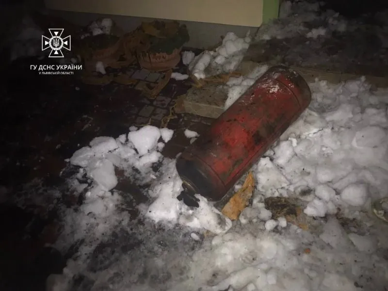 Gas cylinder explodes in Lviv region, man suffers serious burns