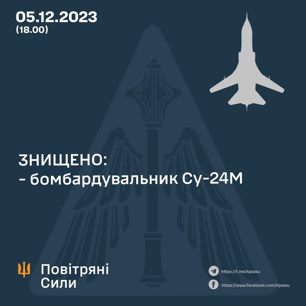 the-ukrainian-military-shot-down-a-russian-su-24m-bomber-near-zmeiny-island