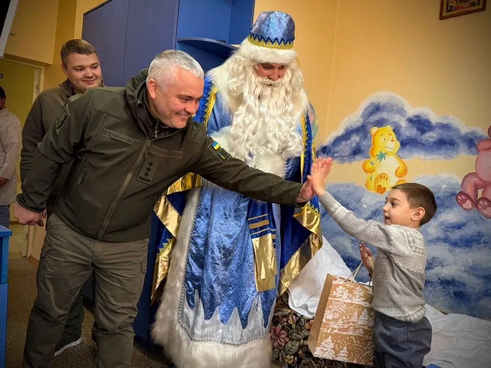Святой Николай в Одесской области: маленьких пациентов и воспитанников детдома поздравили с праздником