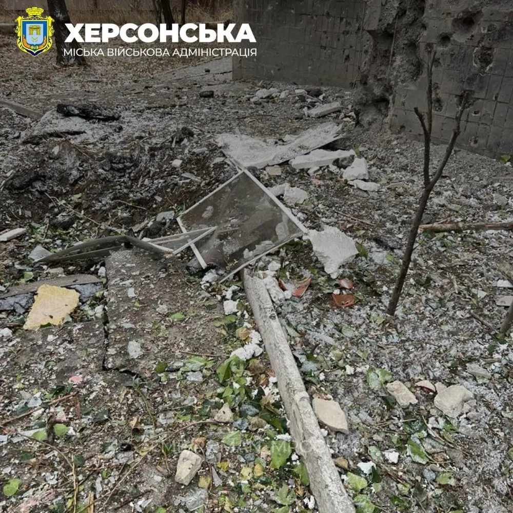 Enemy attacked Kherson at night: photos were shown