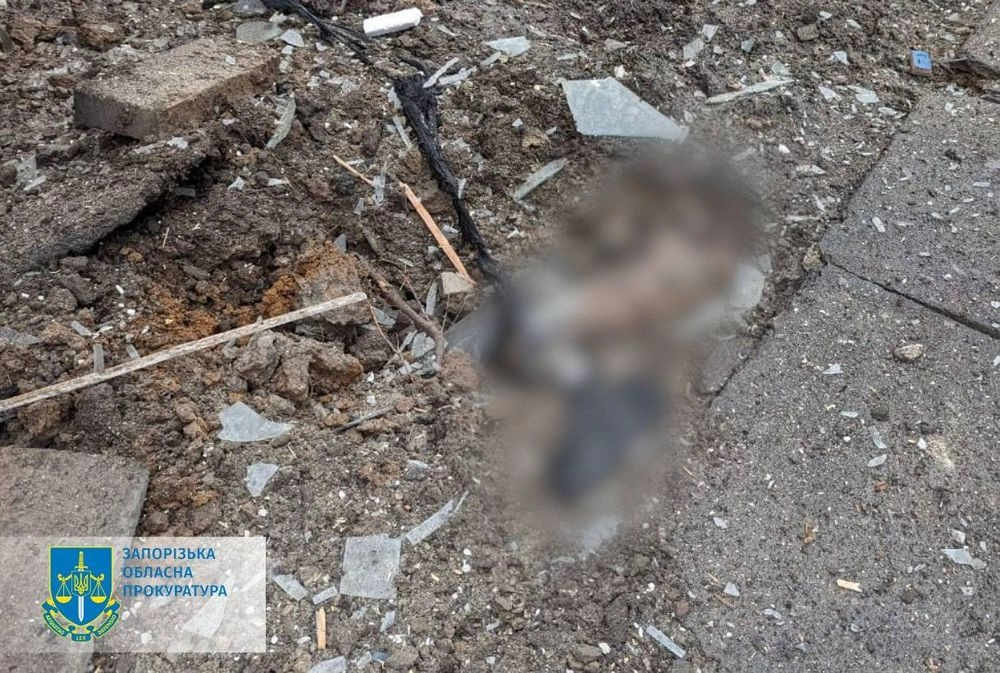 В результате российского обстрела в Запорожье погибла женщина; начато уголовное расследование