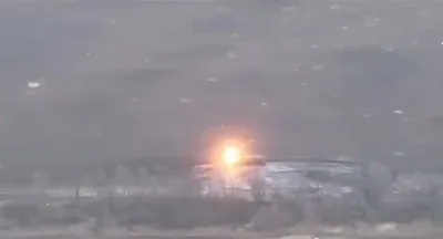 Ukrainian kamikaze drone "RUBAK" destroys Russian truck stuck in mud near Kreminna - Syrsky