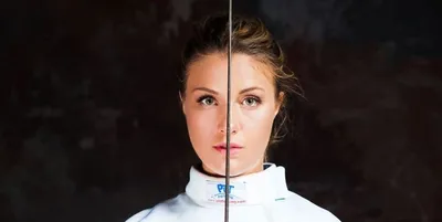 Fencer Olha Harlan won silver at the Grand Prix in Orleans