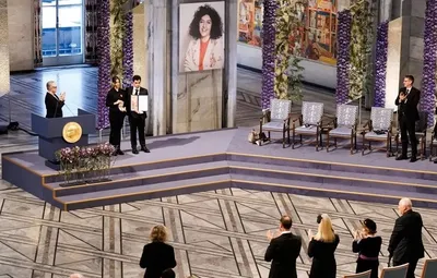Iranian human rights activist Narges Mohammadi receives Nobel Peace Prize