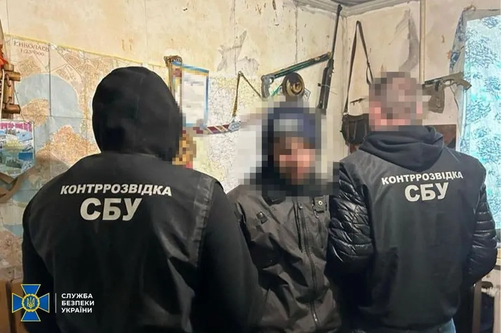 Mykolaiv: SBU catches Russian agent who corrected Russian air strikes and tried to escape to Kherson region's left bank - SBU 