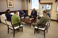 Зеленский встретился с главой Пентагона