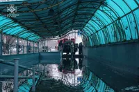 Через нічну атаку рф у Києві затопило підземний перехід