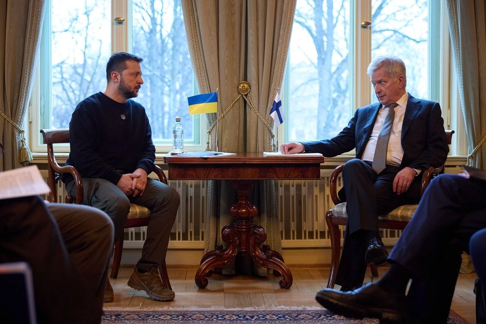 Zelenskyy meets with the President of Finland: they talked about the Formula for Peace