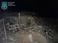 Потрощені житлові будинки та лінії електропередач: як виглядає Херсонщина після нічної атаки рф
