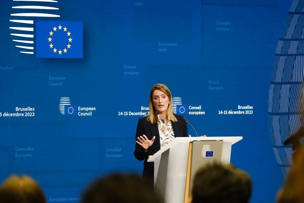 Президент Европарламента призвала к действиям по переговорам о вступлении Украины в ЕС