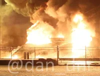 Occupied Donetsk is on fire: there may have been a "hit" at the oil depot