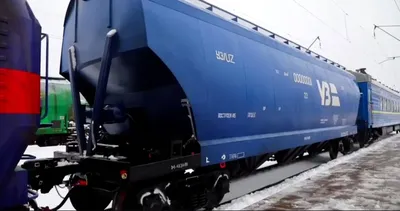 Україна розробила перший вагон-зерновоз, придатний як для українських, так і для європейських залізниць