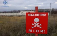 A car hits a mine in Mykolaiv region: passengers were not injured, but they needed the help of sappers to get out of the dangerous area