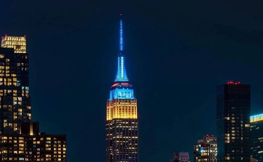 A reminder of missing children in Ukraine: a skyscraper in New York will be illuminated in blue and yellow