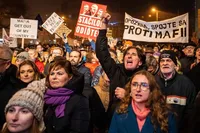 Protests against Fico's government continue in Slovakia