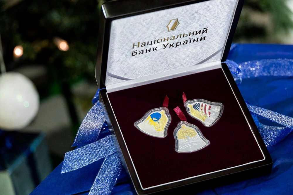 National Bank presents a set of coins dedicated to "Shchedryk"