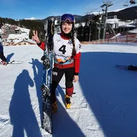 Ukrainian snowboarder wins junior competition in Czech Republic