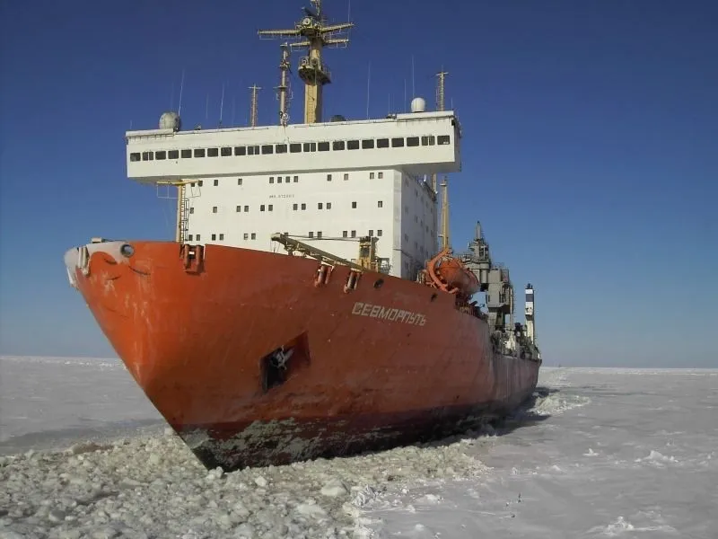 Russia's only nuclear-powered transport icebreaker on fire in Murmansk