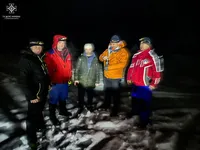 Lost on Christmas night: rescuers found a tourist in Transcarpathia
