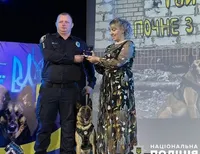 One of the best service dogs was honored in Kyiv