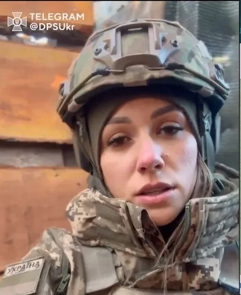 Ukrainian border guard Olha sang a carol for victory - SBGS