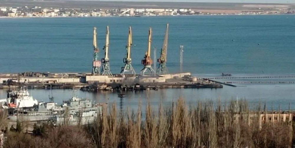 З’явилось фото знищеного ЗСУ десантного корабля "Новочеркаськ"