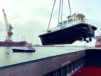Для допомоги "зерновому коридору": Франція передала Україні другий лоцманський човен 