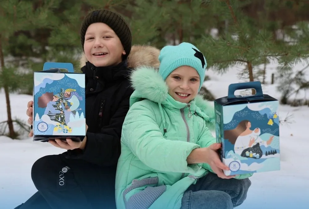 Ukrainian children received over 50 thousand gifts from MHP-Hromada for the New Year holidays