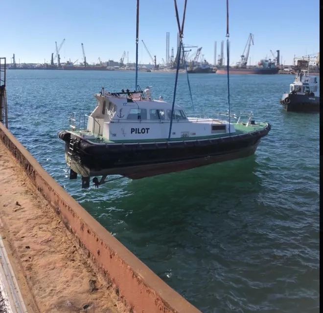 To support the work of the "grain corridor": a pilot boat from France arrived in Ukraine