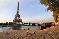 The Eiffel Tower is closed due to a strike. This is the day of the 100th anniversary of the death of its creator